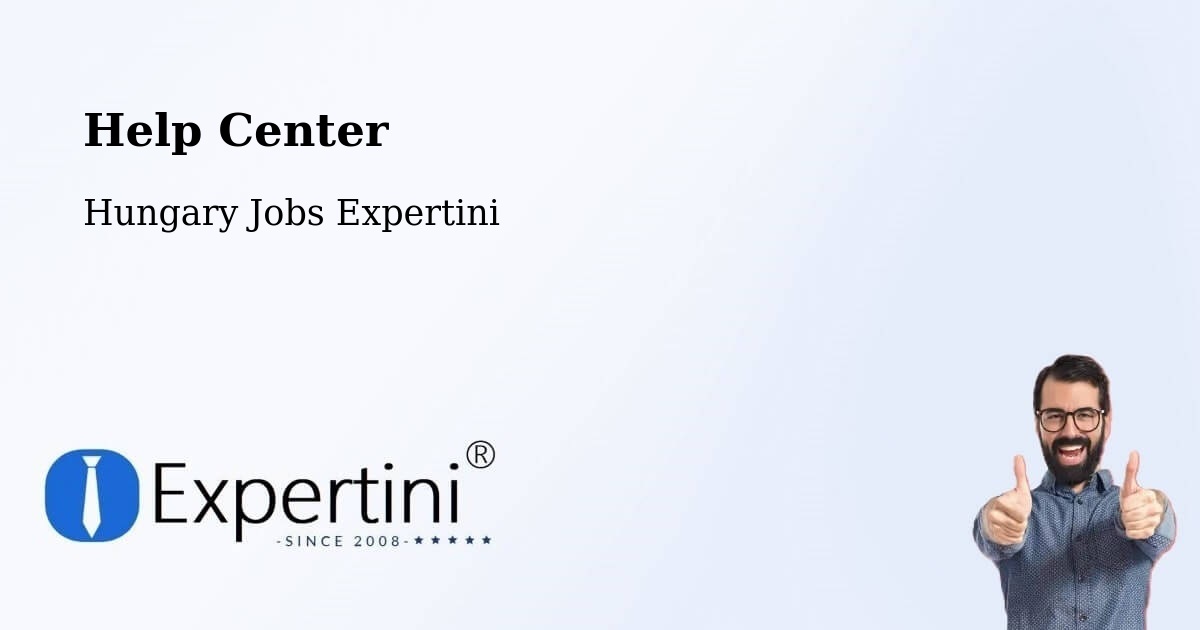 Help Center – Tarpa - Hungary Jobs Expertini
