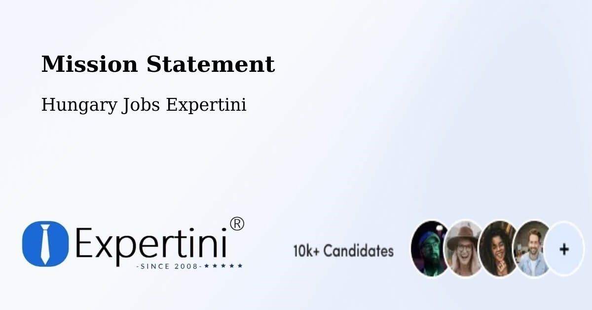 Corporate Mission – Tarpa - Hungary Jobs Expertini
